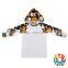 Cute Baby Sweatshirt Wholesale Leopard & White Raglan Hood Soft Touch Baby Hoody Coat