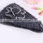 STOCK Wholesale Crystal crochet head wraps crochet flower knit headwrap