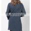 Soft Touch Stretch Fabric Classic Long Muslim Cardigan Fashion Navy Dusty Style Knitwear Cardigan Manufacturers