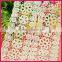 white thin cotton crochet lace fabric WLC-293