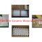 Alumina ceramic tile with high hardness