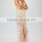 OEM women sequins long dresses hot sale holiday maxi dress