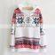 Christmas Clothes Snowflake Printed Sweatshirts Women Pullover Casual Hoodies Hoody Sweater Lady Hoody