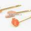 Nice gold beach series hair clip for girls,lead nickel free metal hair ornaments