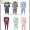 TinaLuLing Brand Boys and Girls Wholesale 100% cotton Footed pajamas sleepwear