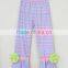 Latest Boutique Girls Clothing Sets Children Cotton Round Neck Clothes Kids Ruffle Sets For Girls