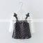 S60736B Kids clothes dress long sleeve t-shirt two pieces