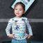 S32296W Girl sweatshirt character print long sleeve pullover cacual cotton top kids hoodie