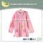 Pink flower printed baby girls' spring jackets & coats