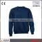 OEM Round Collar Mens Plain Cropped Cotton Sweatshirts