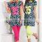 WOMEN SUMMER FASHION PAJAMAS S/S POLO TOP + LEGGING PYJAMAS WHOLESALE