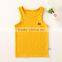 Wholesale Kids Cotton Vest Custom Print Baby Sleeveless Top