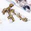 Chiffon Multifunction Skinny Scarf Multicolor Stripe Choker