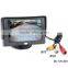 4.3 LCD Rear View Monitor License Plate Car Rear Backup Camera and Monitor Kit For Car,Universal Waterproof Rear-view