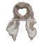 New Solid color PomPom lace Scarf viscose scarf sqaure stylish scarves wrap scarf long scarf sarong two shaded scarf silk scarve