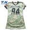 Custom Camouflage American Football Jersey