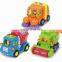 Mini Animal Cartoon Friction Car Toys For Baby Mini Plastic Car