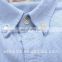 OEM Men's Turn Down Collar Buttondown stripe Oxford Long Sleeve chest pocket shirts