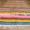 Handmade Indian Chindi Rag Rug Floor Hand Woven Carpet Dari Cotton