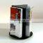 Black rotating PMMA document display stand plexiglass document display rack acrylic document holder