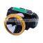IPX4 350-500m Throw Distance 3000mAh Battery Rechargeable Head Lamp LED Waterproof