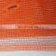 Fire resistant orange polyethylene fence shade cloth