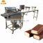 High Efficiency Chocolate Cake Enrober Chocolate Dipping Glazing Machine