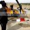 hydraulic pressure of concrete transfer pump feeder trailer