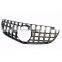 GTR Style Front Grill Grille Silver 14-16 st for Mercedes Benz E-Class W207 C207