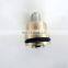 Excavator control valve pusher joystick pusher