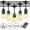 Outdoor Waterproof Solar System String Lights with Solar Panel for Patio Garden Vintage