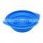 Hangzhou Tianyuan Pet Products Factory Silicone Collapsible Pet Dog Cat Food Bowl