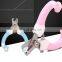 Comfortable Handle  Pet Nail Clippers Cat Dog Nail Clippers With File Pet Cleaning Supplies
