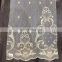 Hot sale cheap Turkish embroidery sheer curtain new designs for curtains