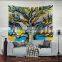 Graffiti Tree Tapestry Creative Art Wall Tapestry