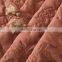 90gsm Microfiber fabric quilted bedding set  tassel  duvet Cover Set