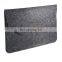 11'' 12''13'' 14'' 15'' inch fashion grey felt laptop protective sleeve case carrying bag for notebook and laptop