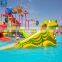 Triple Home Swimming Pool Water Slide For Yacht