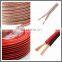China factory pvc jacketed high end speaker cable pvc insulated 2 core flat speaker cable pvc cover speaker cable