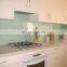 Customized 6mm printed glass splash back kitchen sink glass splashback