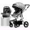 2020 Wholesale cheap new arrival travel system luxury baby stroller 3 in 1 with carrycot and carseat
