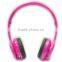 pink functional long wireless colorful bluetooth headset for children, girls                        
                                                                                Supplier's Choice