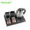 I-H0881S  hotel small cordless stainless steel electric kettle with tray set 0.8L