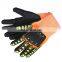 Factory Price Cut & Abrasion Resistant Gloves Excellent Grip Nitrile Anti Impact Gloves for Oilfield, Mining, Oil and Gas