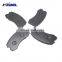 High Quality Front Brake Pad OEM SP1255 Brake Pads for MITSUBISHI Lancer D904