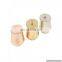 marble candle jar with metal lid