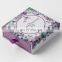 High quality mini paper inner box custom logo printed jewelry boxes with black EVA