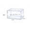 Arriart High-top Basketball Shoe Box Moisture-proof and Dust-proof Plastic Acrylic Transparent Magnetic Storage Shoe Box