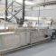 factory price industrial vegetable leafy fruit washing drying machine with ozone