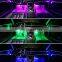 Newest 6 in 1 RGB LED Atmosphere Car Light Interior Ambient Light Fiber Optic Strips Light by Ap Control 8M Fiber Optic Bandp